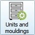 Units and mouldings materials