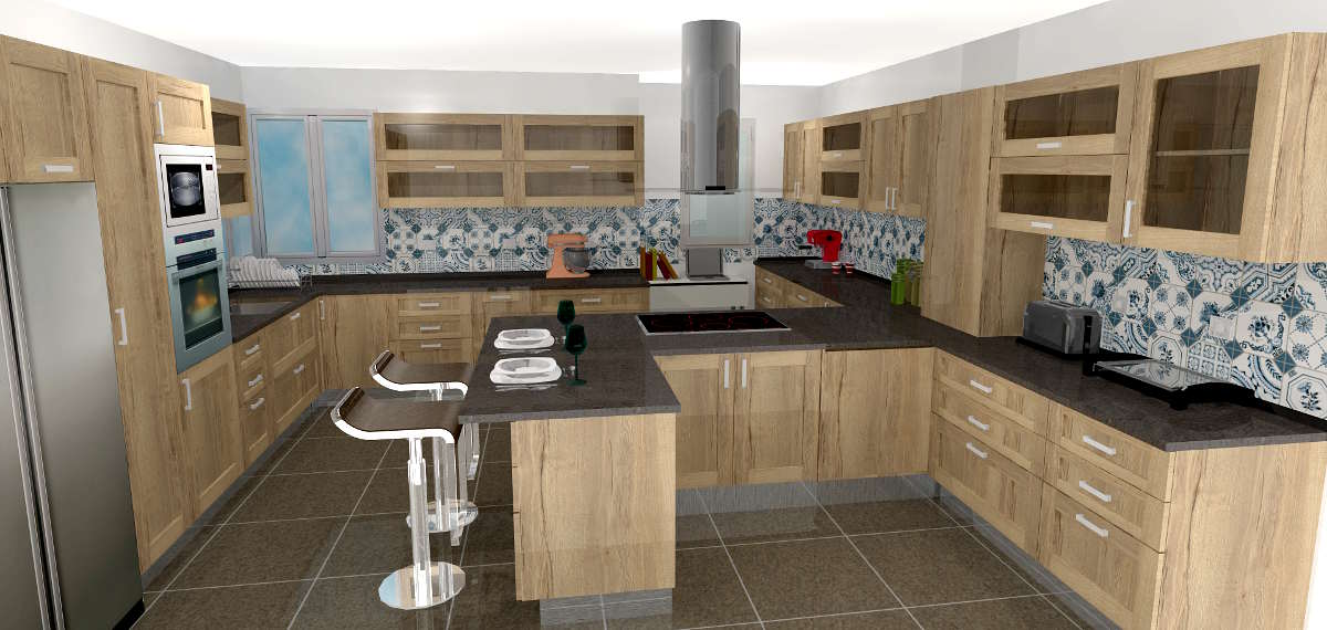 Main features of Quick3DPlan Pro for Mac, easy and affordable professional 3D kitchen design software for Mac OSX.