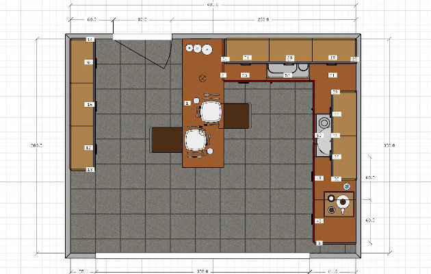 Quick3DPlan 3D Kitchen and closet design software for 