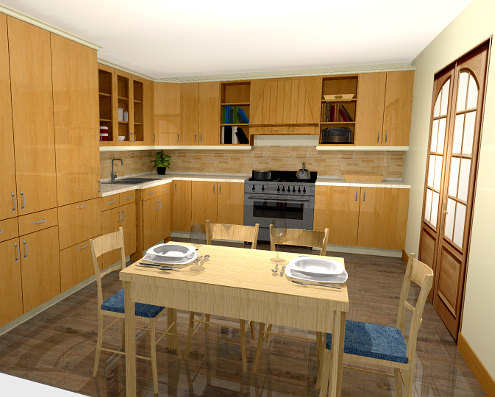 Kitchen render 13